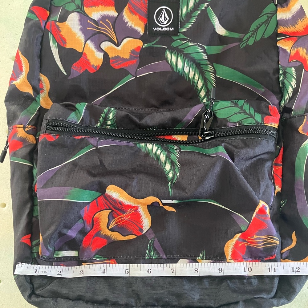 Volcom Multicolor Floral Backpack - Picture 4 of 7